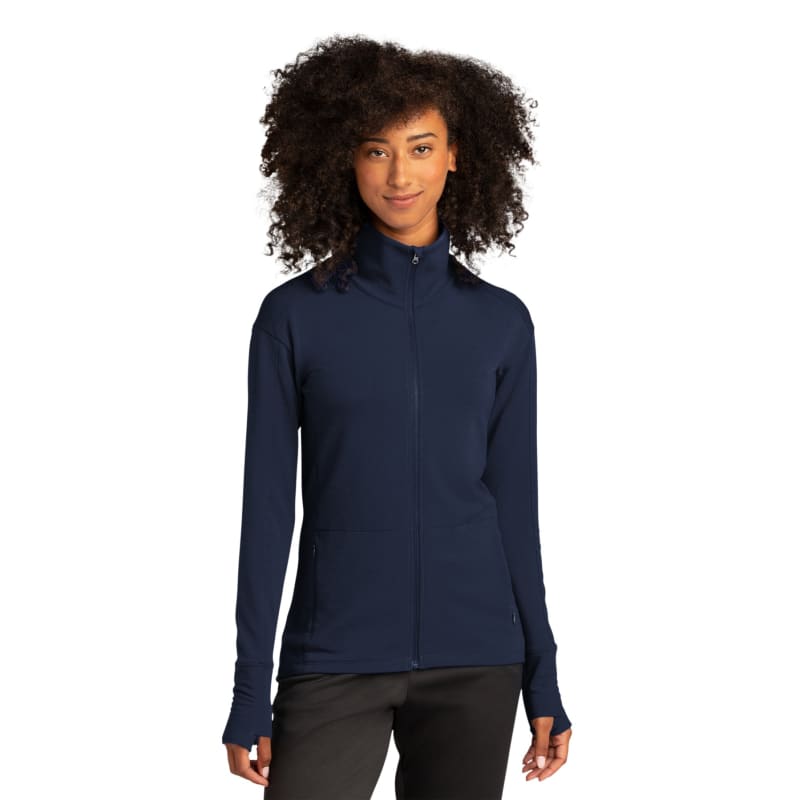 Sport-Tek Women's Sport-Wick Flex Fleece Full-Zip. 1