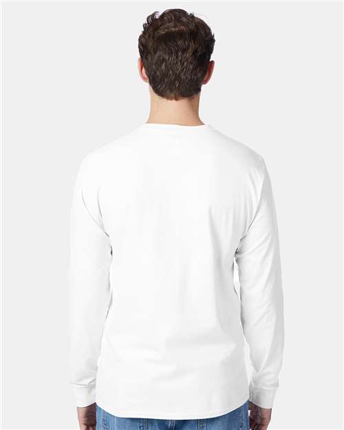Unisex Authentic Long Sleeve Pocket T-Shirt - 5596 14