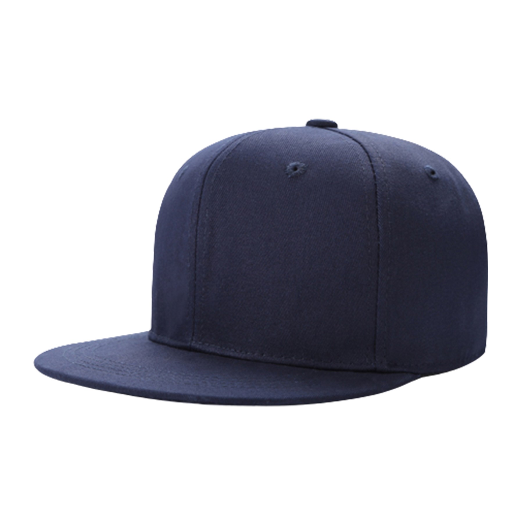 Cotton Flat Brim Baseball Cap 10