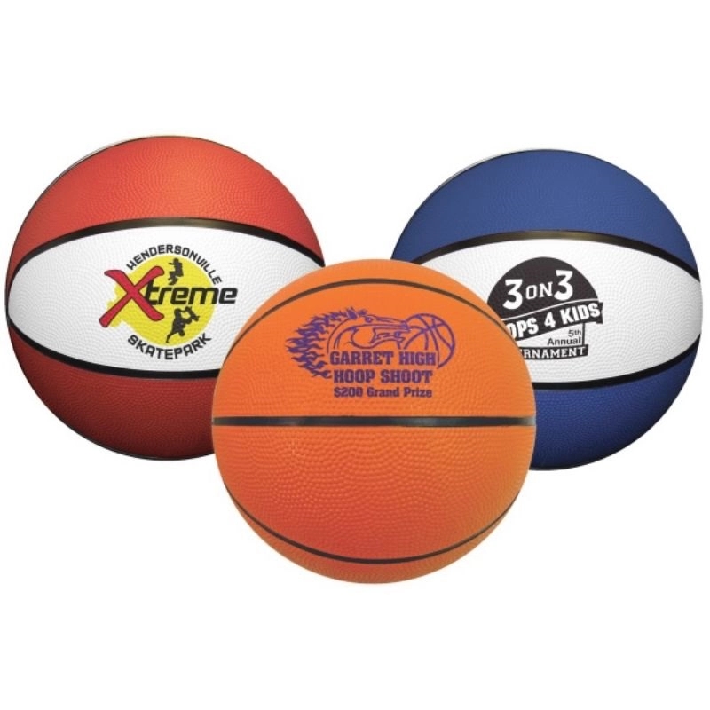 Mini Rubber Basketball 22