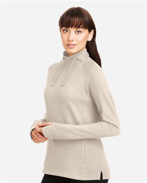 Women's Rhythm Waffle Cross-Neck Pullover - NE200W 4