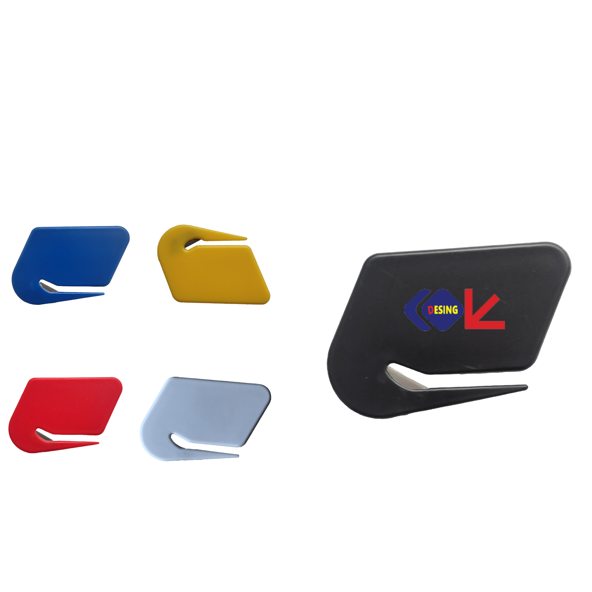 Multifunctional Plastic Letter Opener 1