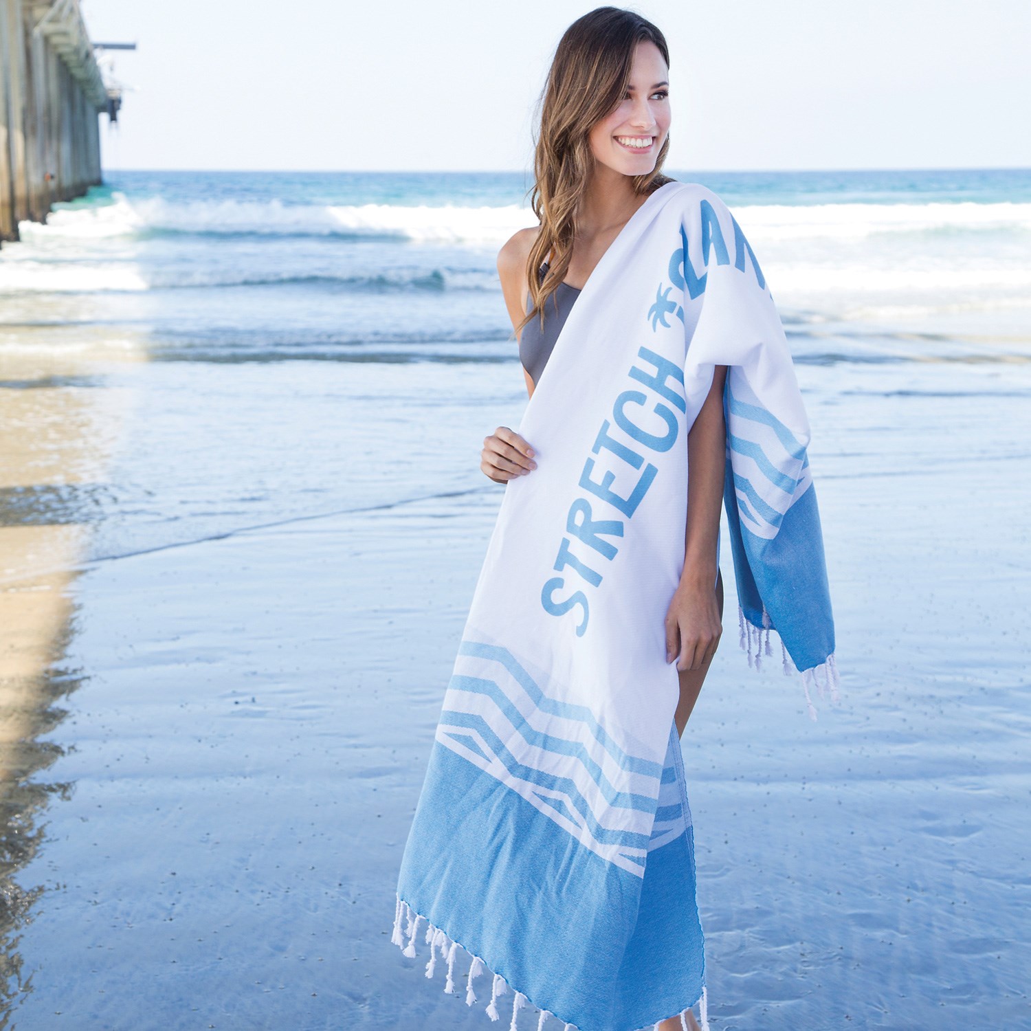 Aegean Peshtemal Beach Towel 4