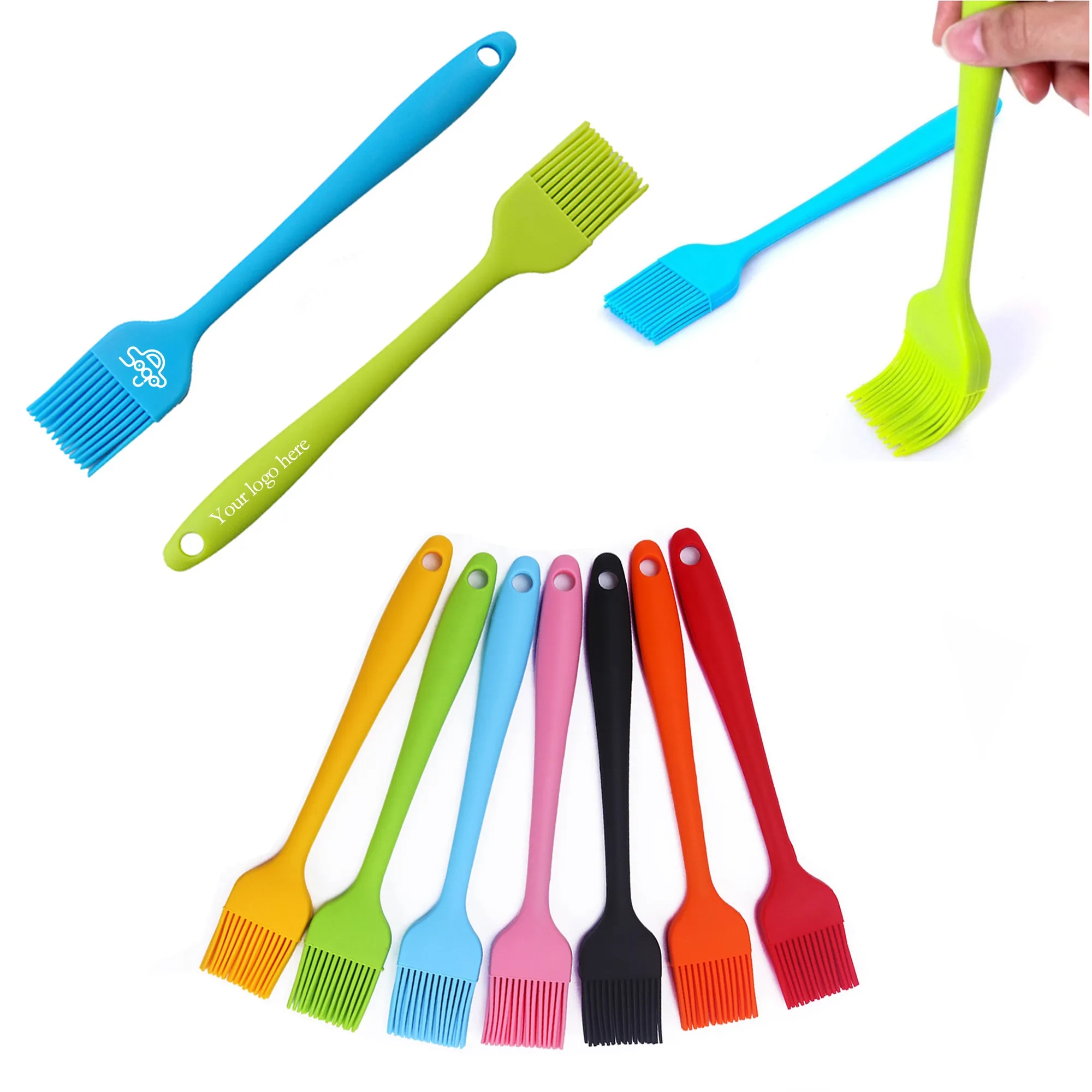 Silicone Heat Resistant Oil Basting Brush