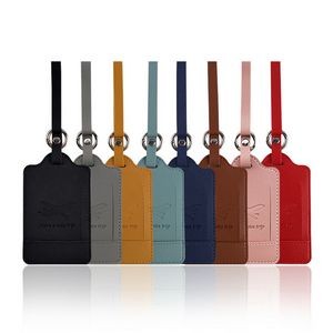 PU Leather Baggage Luggage Tag Name ID Label 4