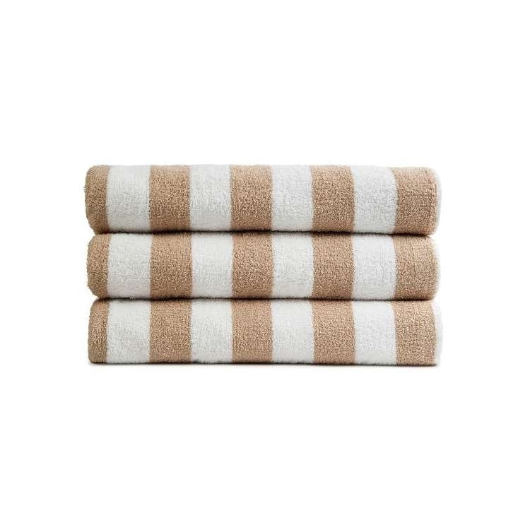 Jewel Cabana Stripe Pool Towels 24x50