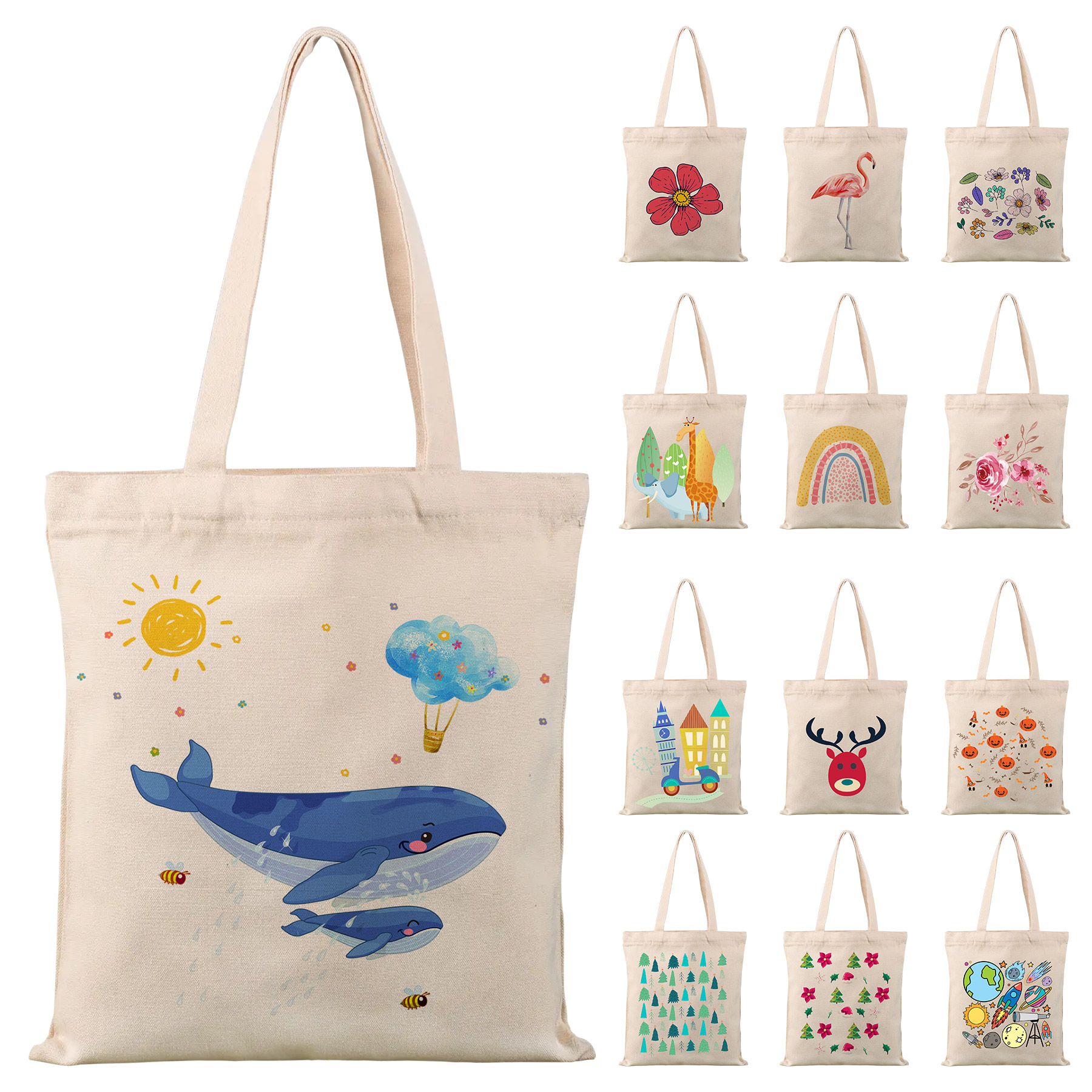Canvas Tote Bag, custom tote bag with logo imprint 9