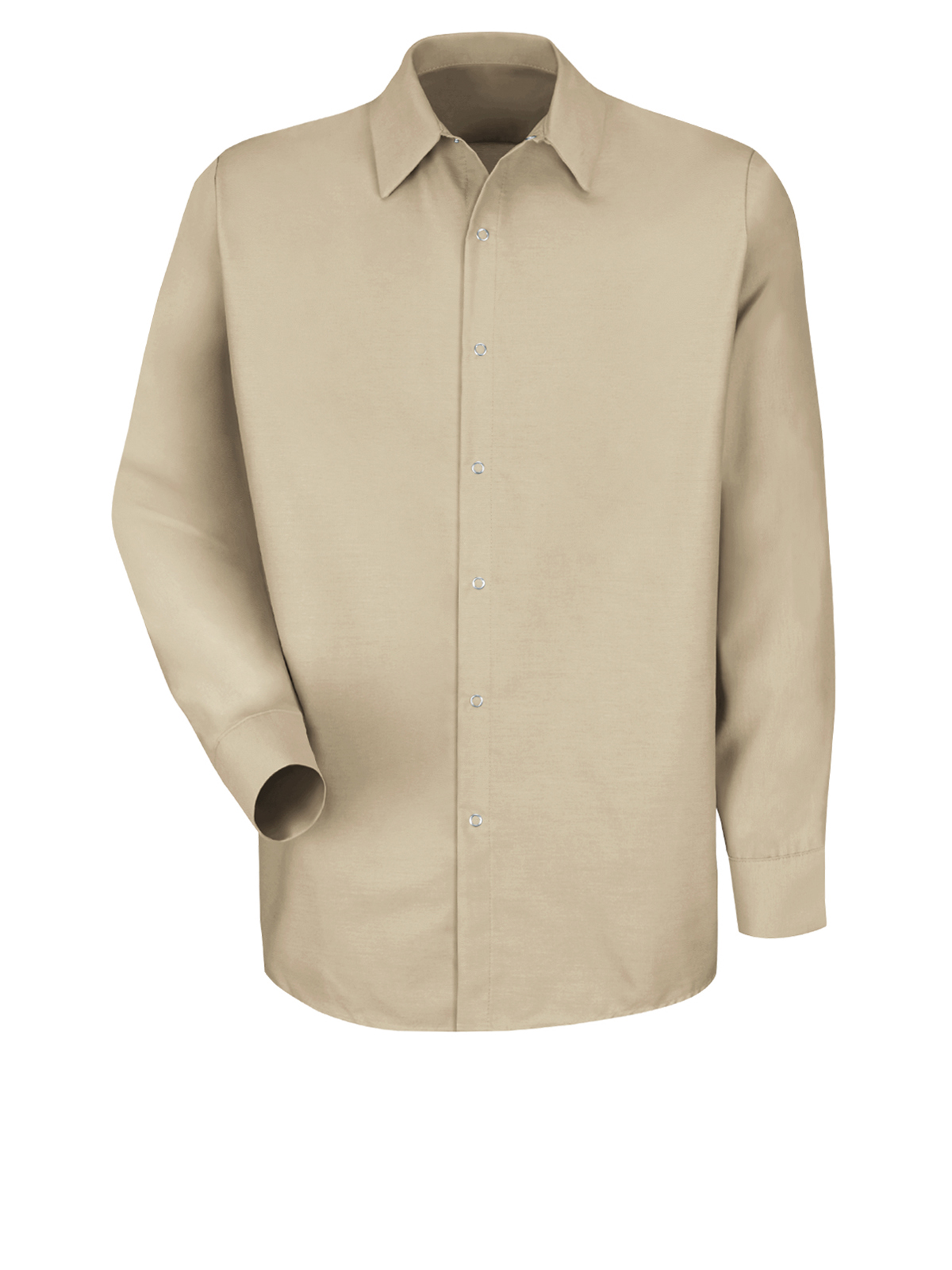 Red Kap Food Processing - Men's Long Sleeve Specialized Pocketless Work Shirt 1