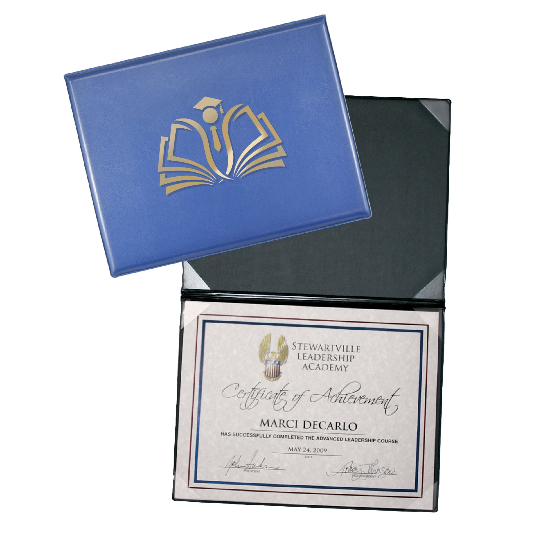 Deluxe Certificate/Diploma Holder - 8 Corners 3