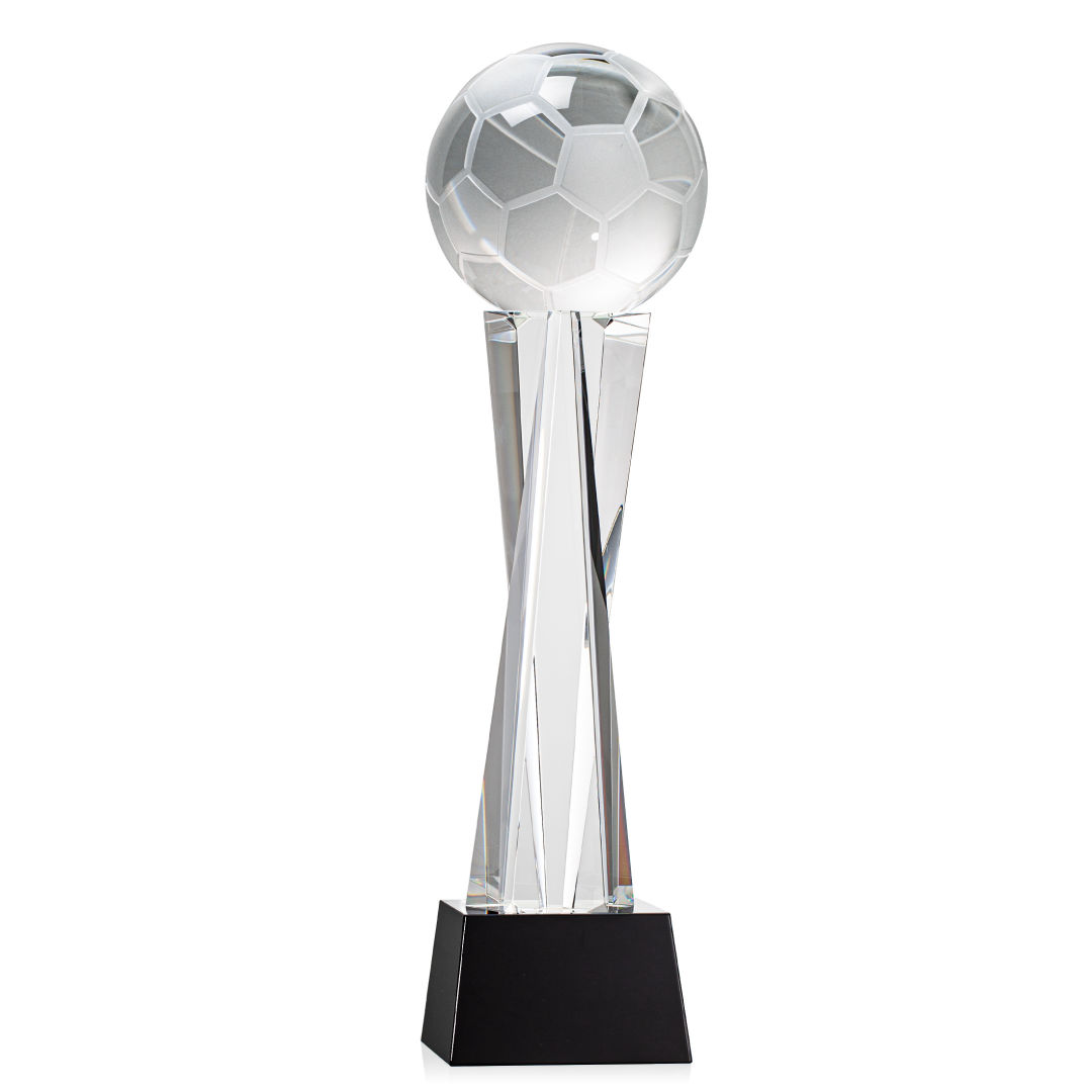 Soccer Ball Award on Grafton Base - Black 5