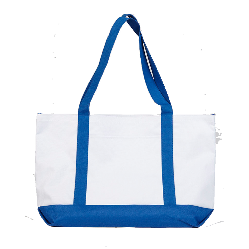 600D Polyester Shopping Tote Bag with PVC Backing 4