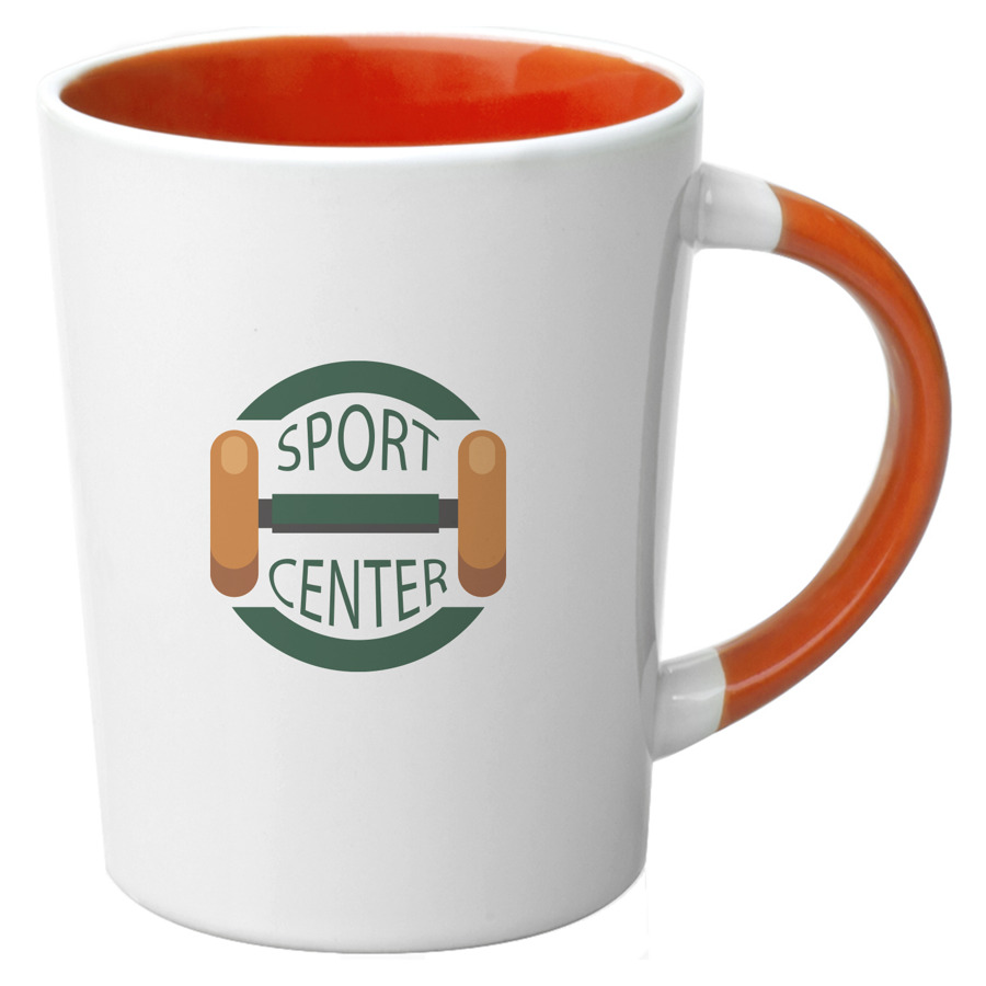 13 oz. Albany Two-Tone Latte Personalized Mug 7