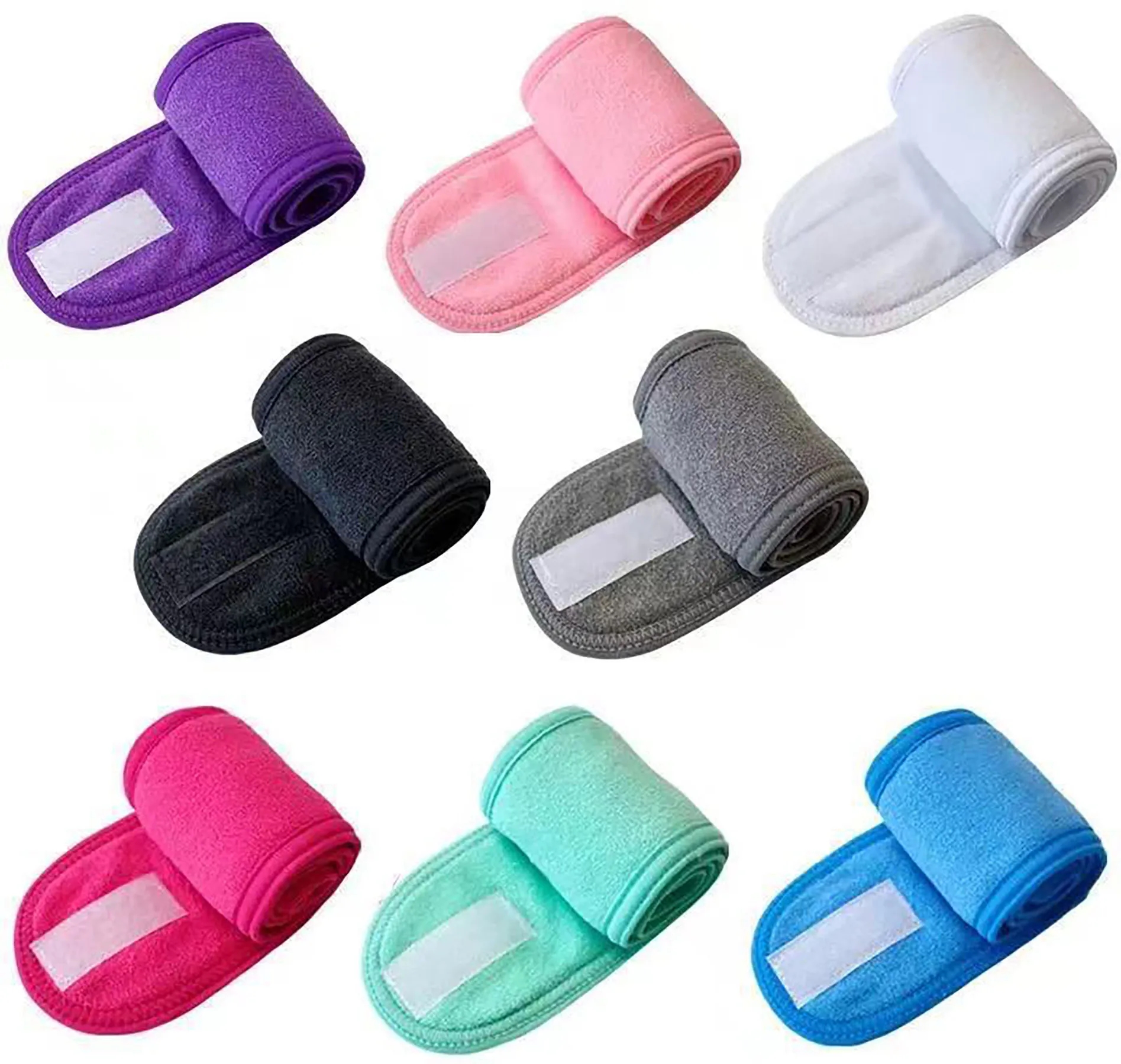 Adjustable Soft Spa Headband 3