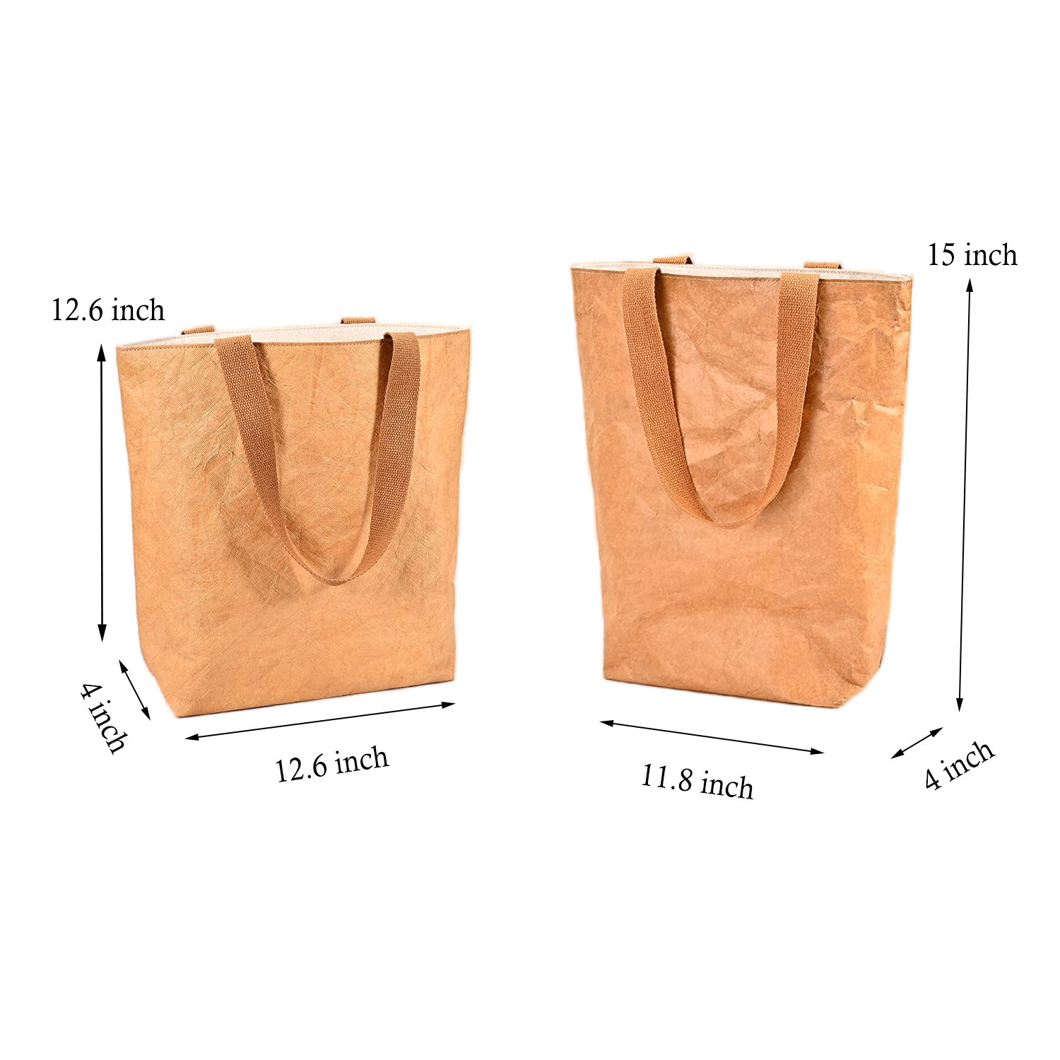 eco-friendly biodegradable Washable Dupont Paper Tote Bag 6