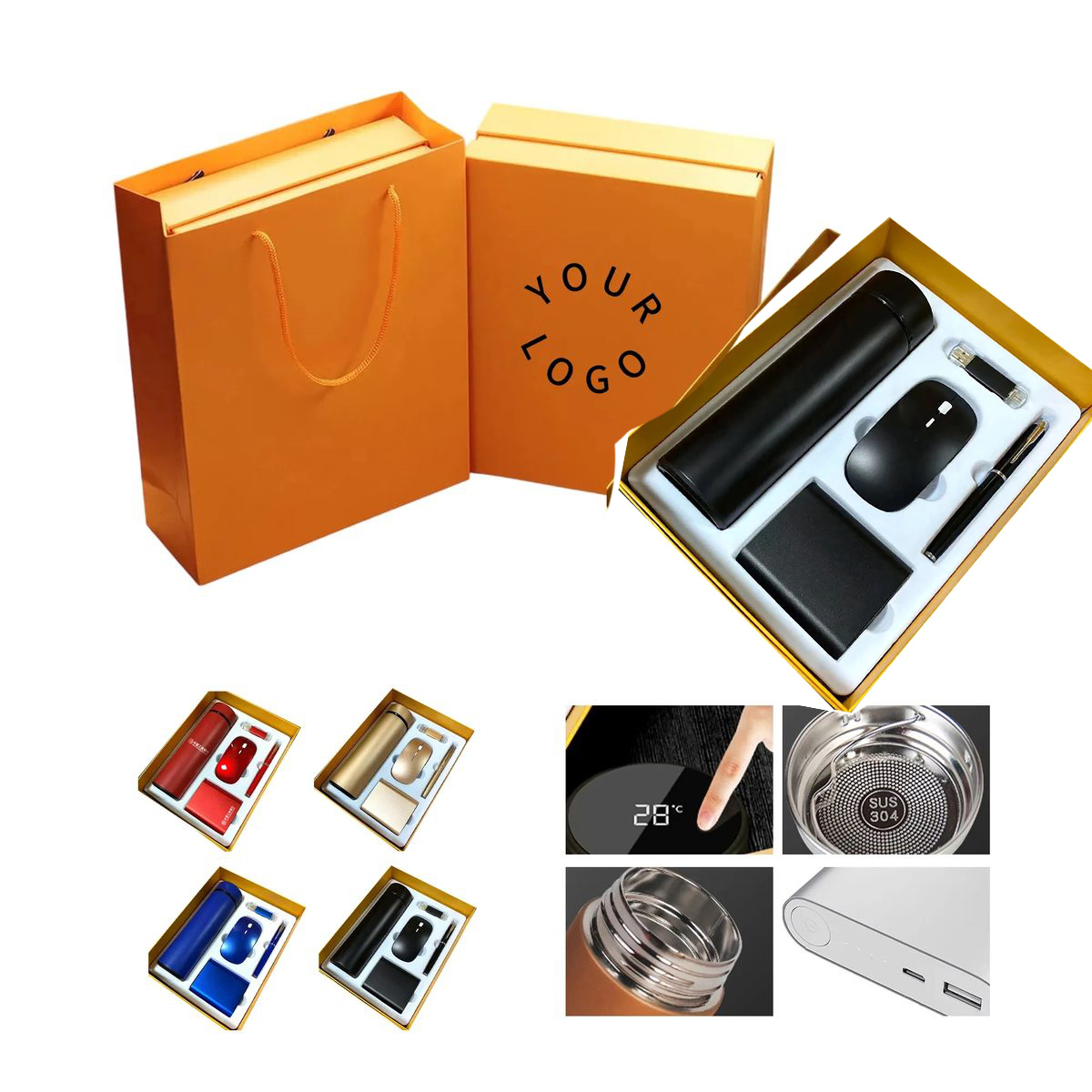 Compact Polyester Electronics Organizer 1