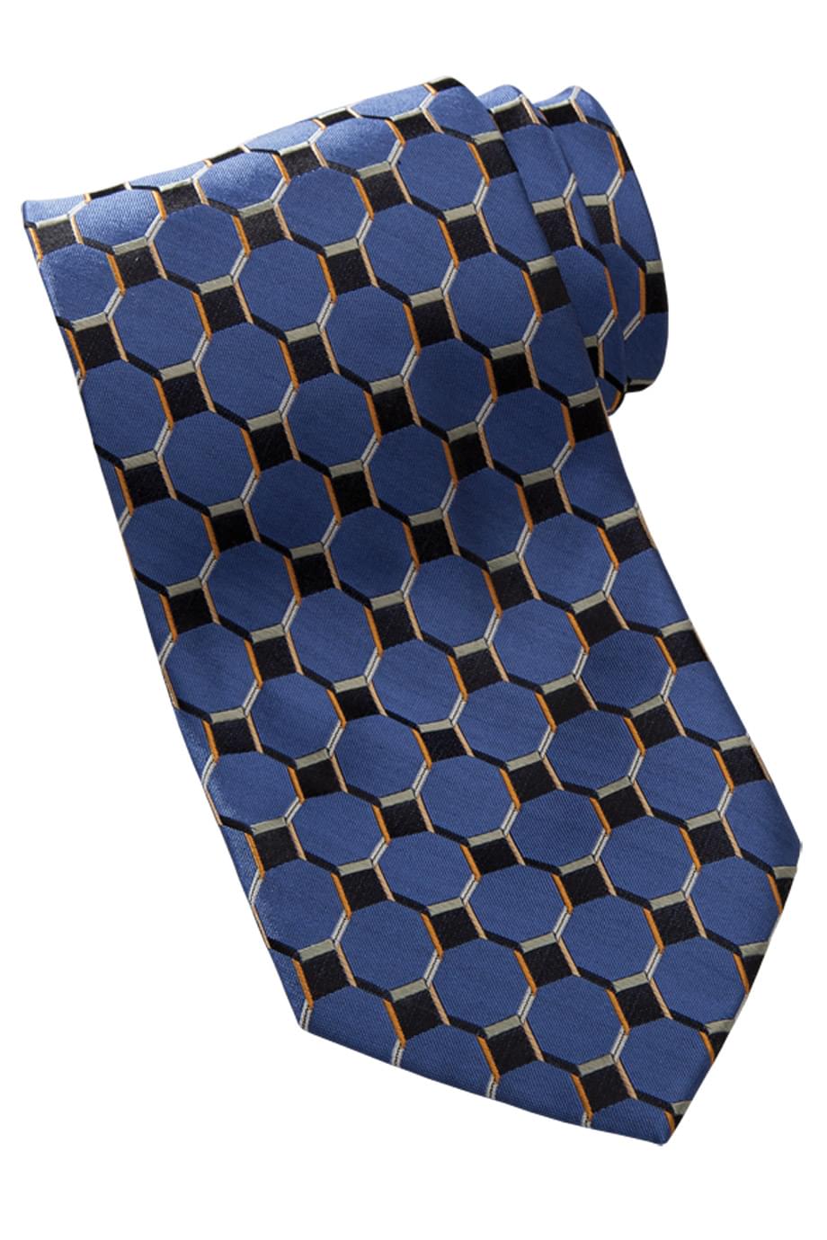 Honeycomb Silk Tie 2