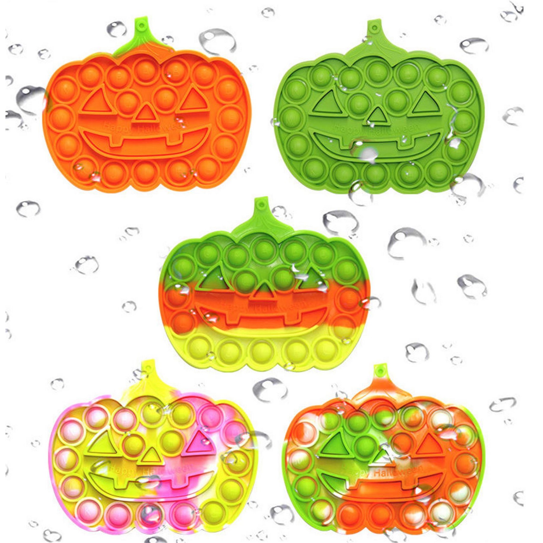 Halloween Pumpkin Pop Fidget 4