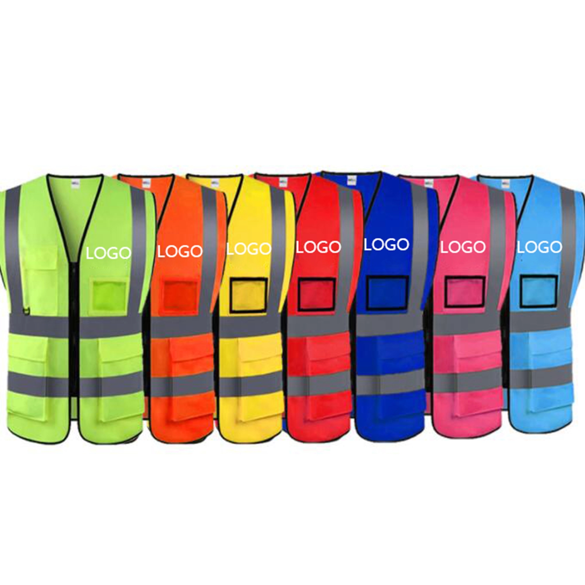 Bayside Mesh Safety Vest - Lime