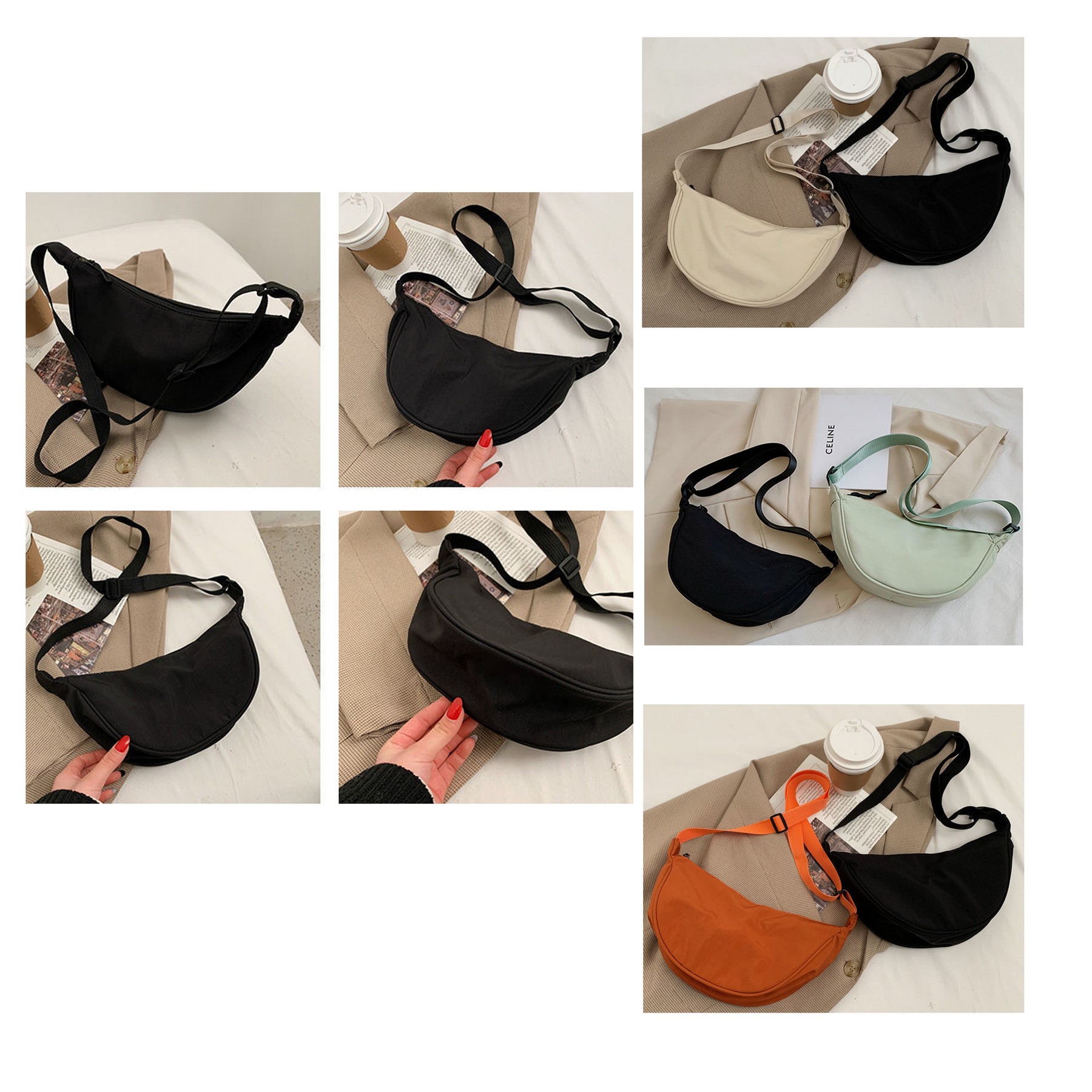 Small Nylon Crossbody Bag 4