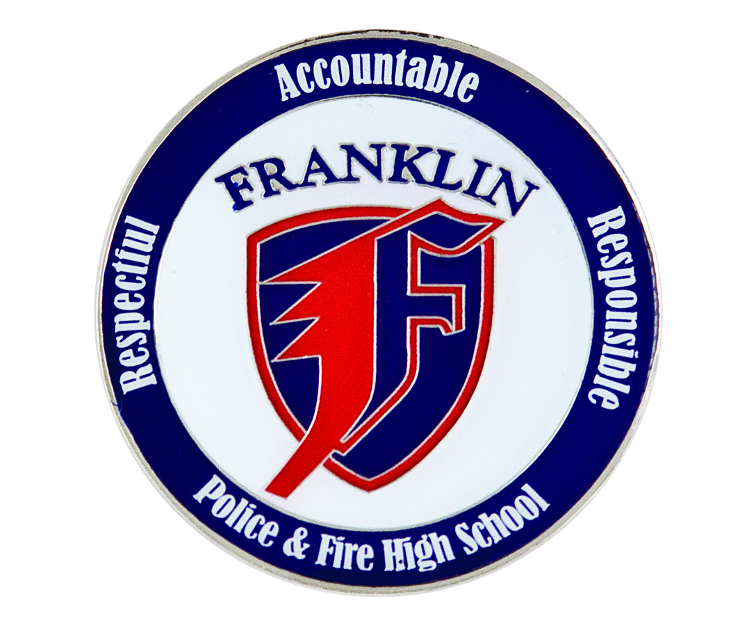 Brass Challenge Coin Antique Brass Plating 2"