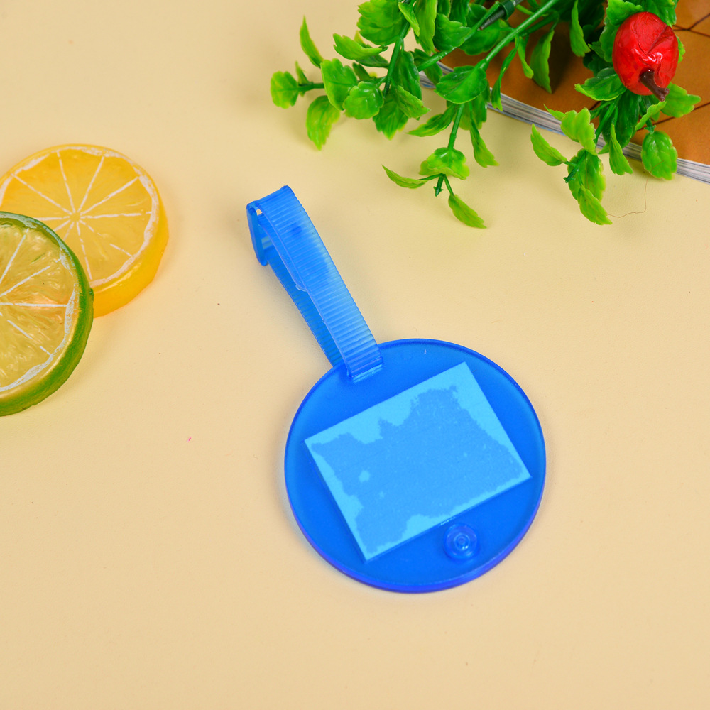 Round Luggage Tag 2