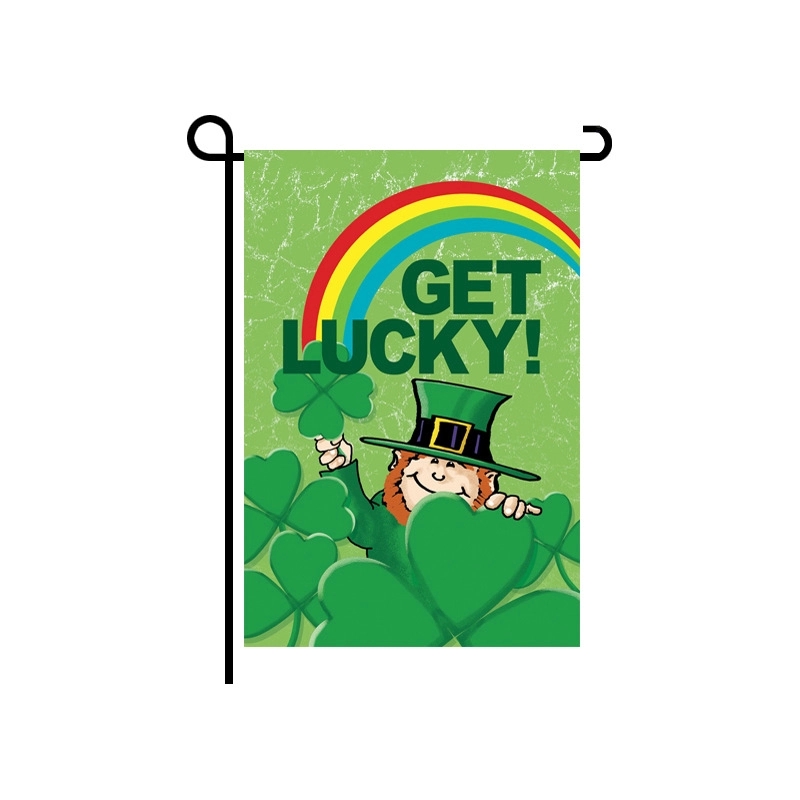 Happy St Patricks Day House Garden Flags 4