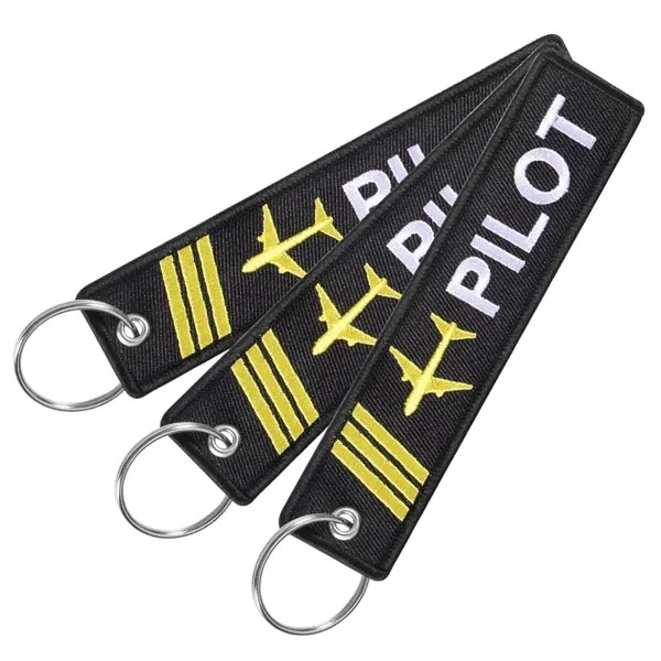 Embroidered Engineer Key Tags 5