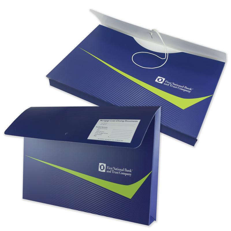 Legal Size Portfolio with Sealed Expansion Gusset - 10" x 15" 18