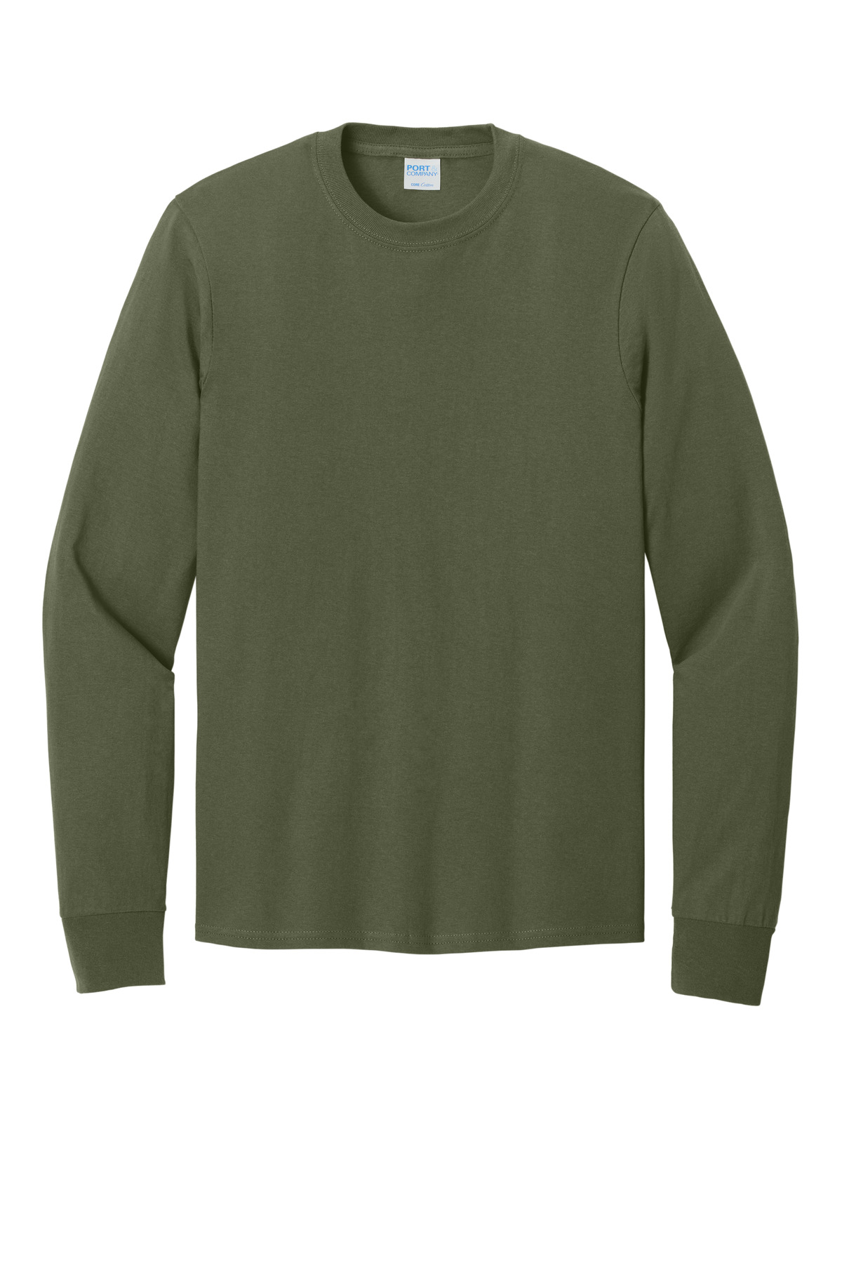 Port & Co Long Sleeve Core Cotton Tee. PC54LS 370
