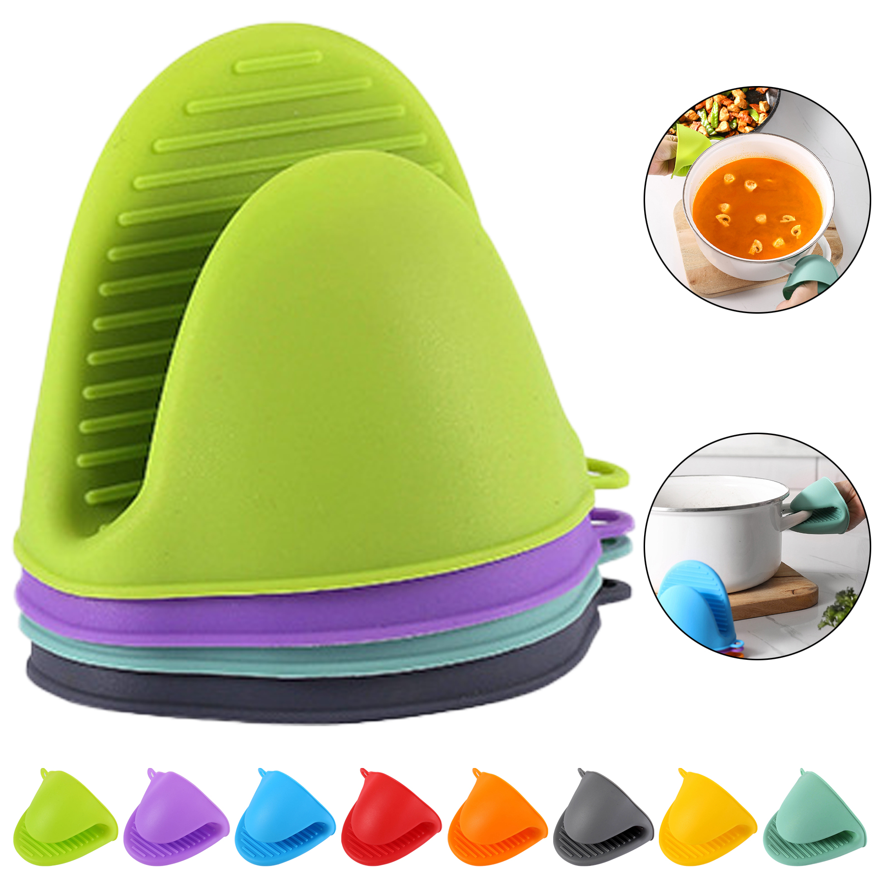 Silicone Heat Resistant Mini Cooking Oven Gloves 3