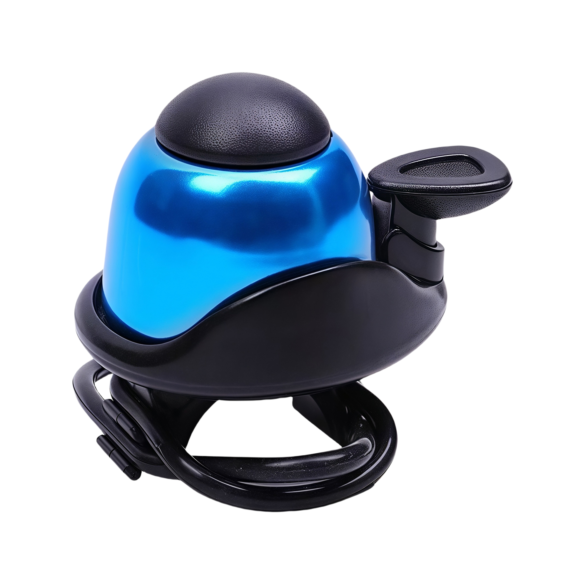 Loud Bicycle Horn with Colorful Rubber Band, Universal Scooter Bell 2