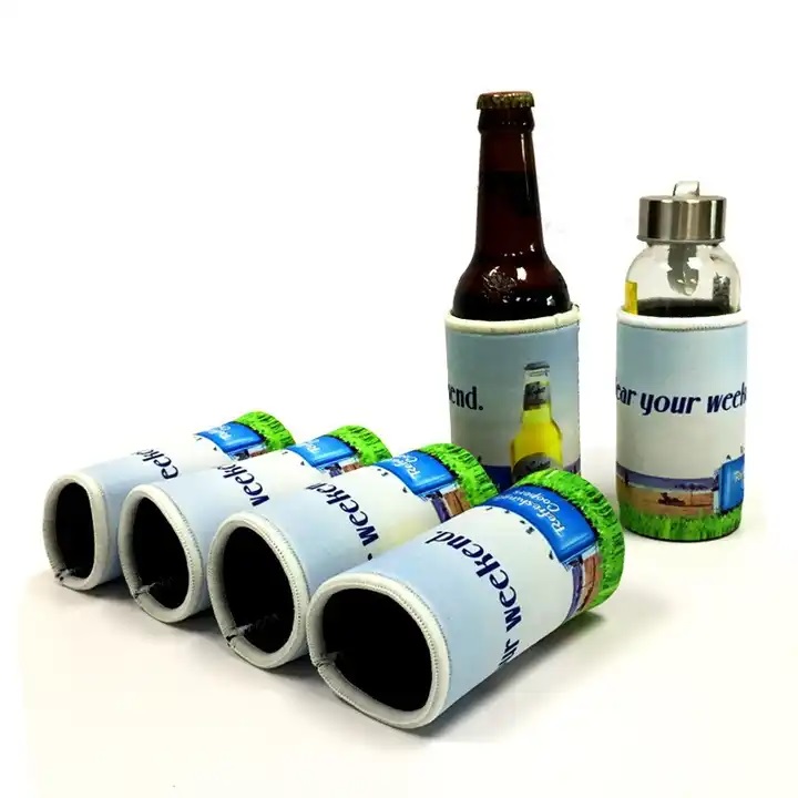Neoprene Foam 8oz Mini Bottle Collapsible Cooler 7