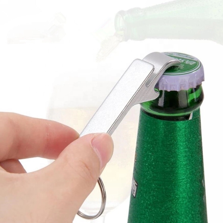 Aluminum Alloy Bottle Opener Key Chain 6