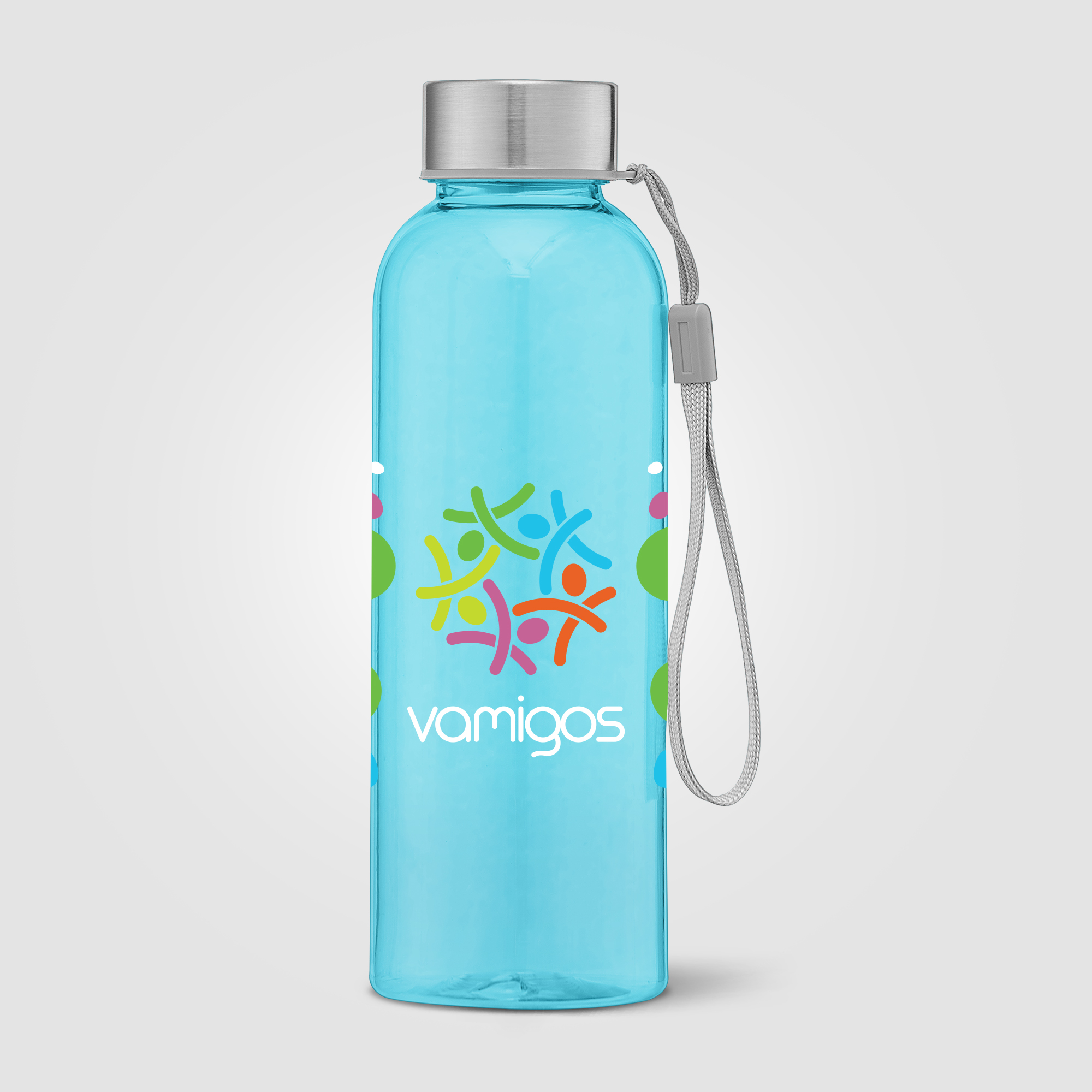 Skye - 17 oz. RPET Water Bottle with Wrist Strap 3