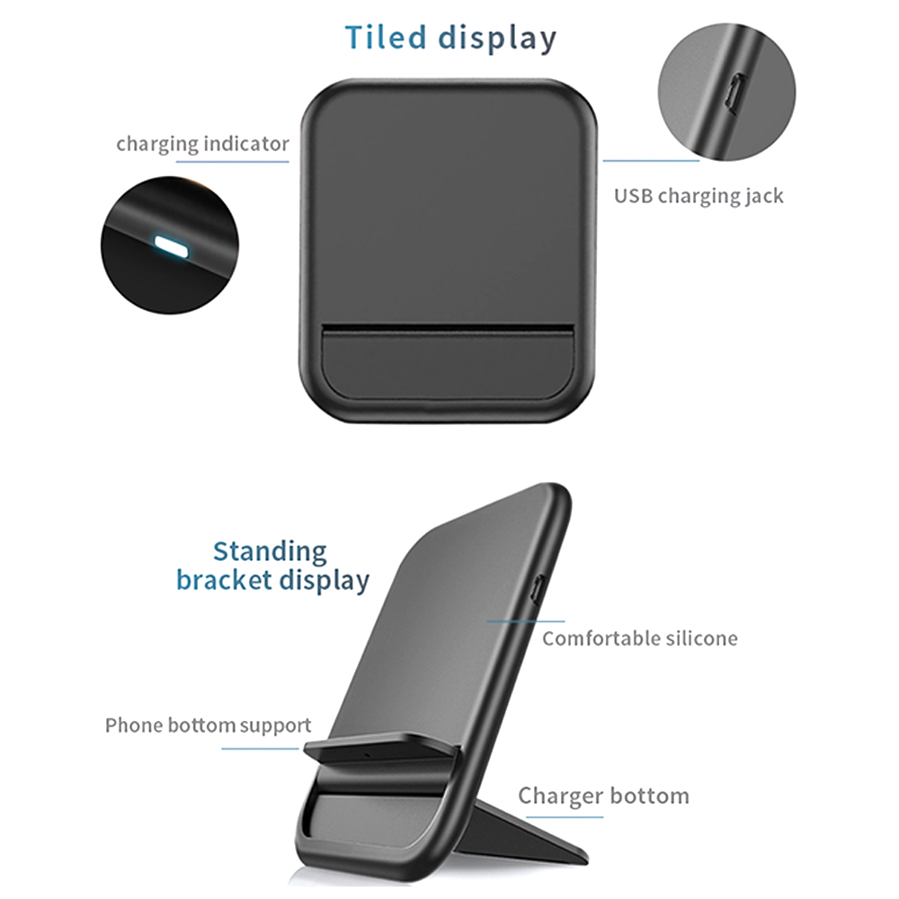 10w Wireless charger mobile phone floding holder 2