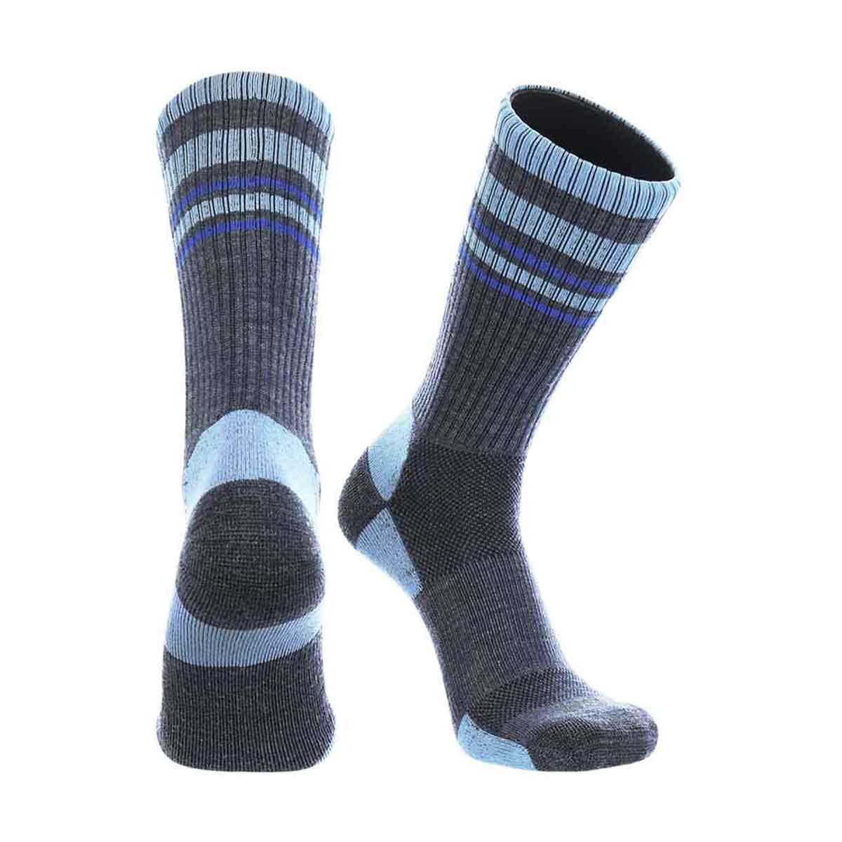 Striped Merino Wool Hiking Socks 4