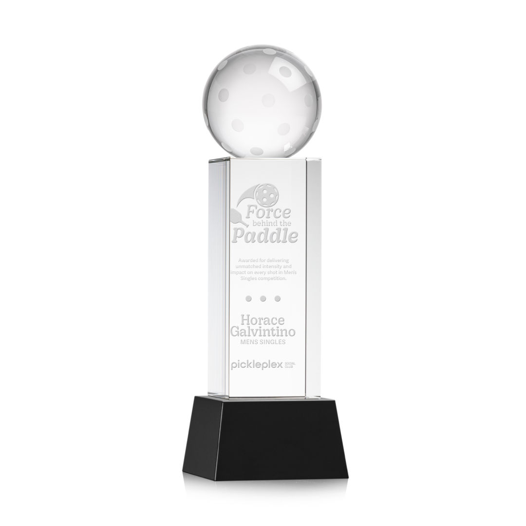 Pickleball Award on Belcroft Base - Black 5