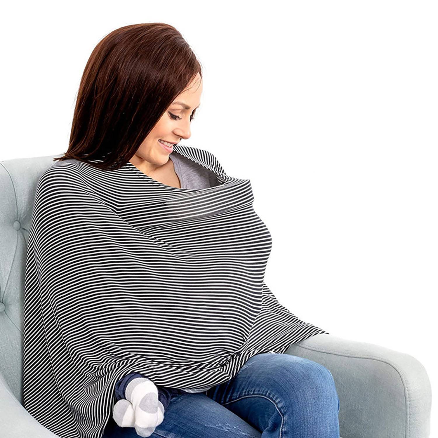 Multifuction Breathable Nursing Poncho 9