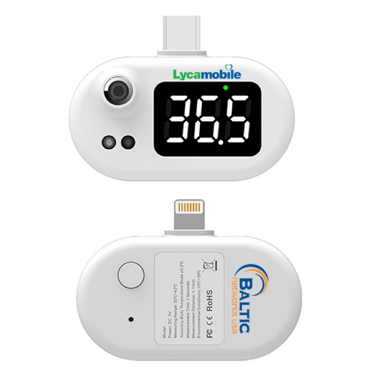 Smart Phone Mini Infrared Thermometer 7