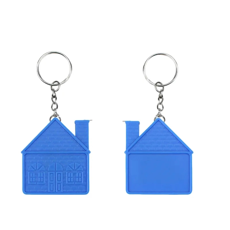House Shape Tape Measure With Key Chain 4