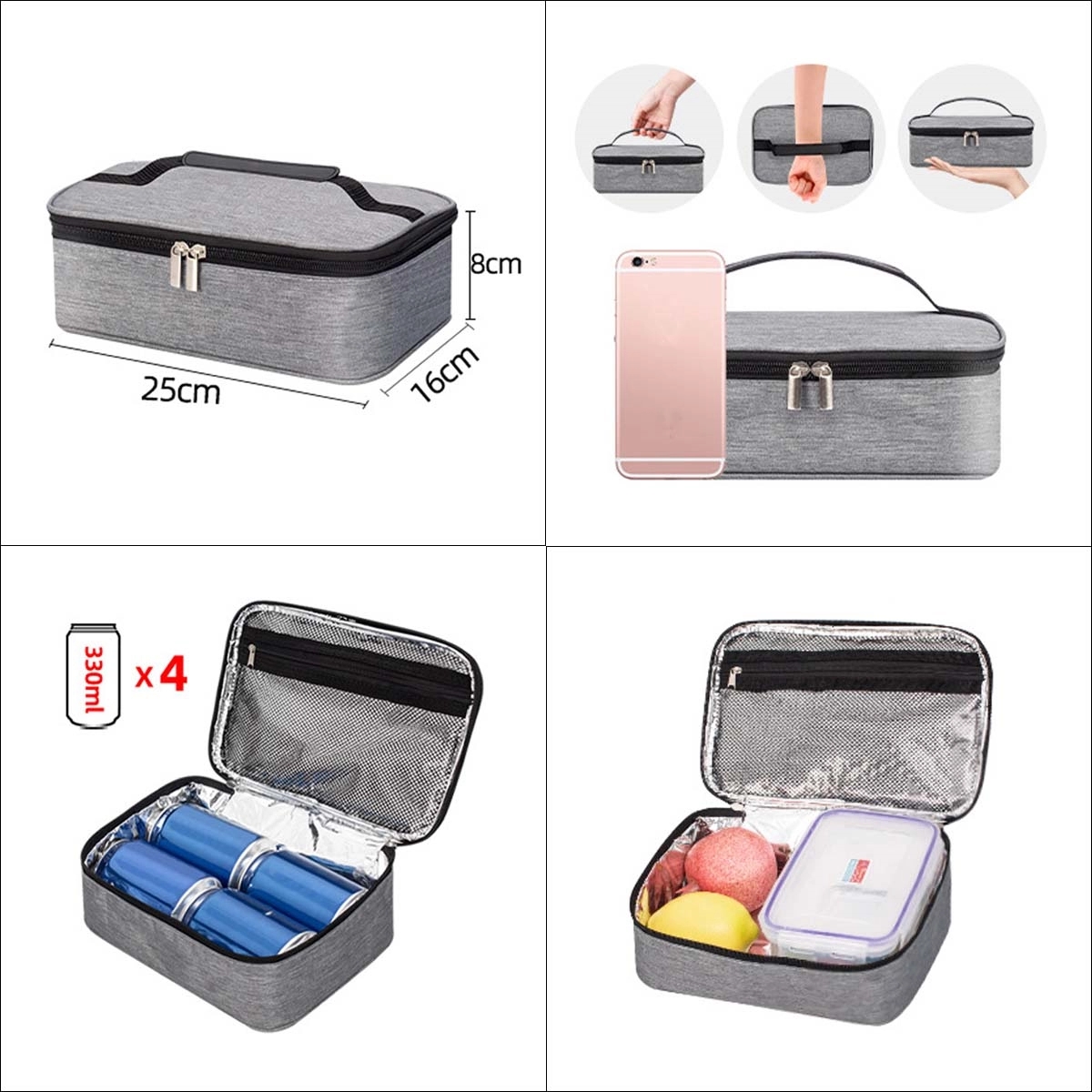 Small Insulated Lunch Bag 4