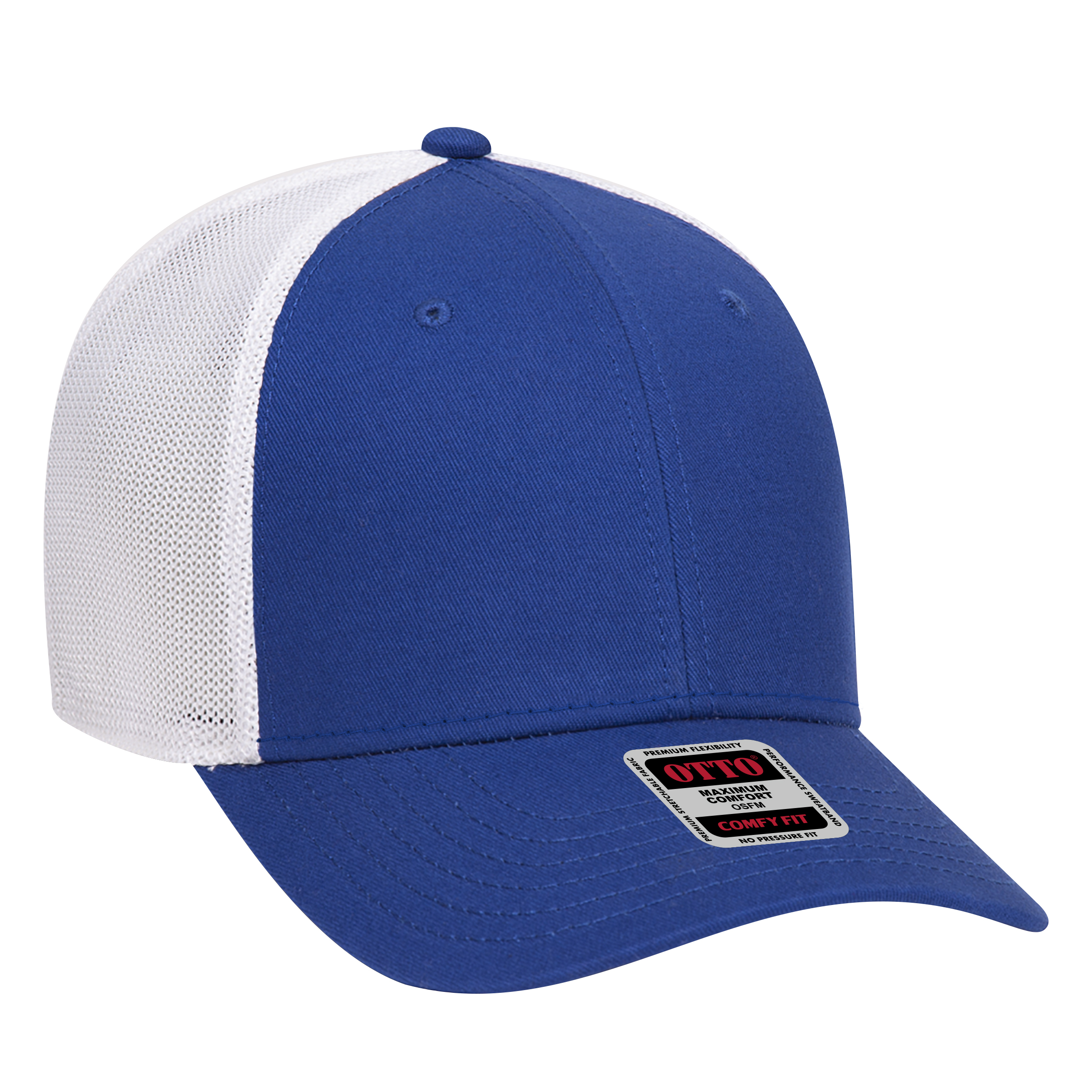 OTTO CAP® OTTO COMFY FIT® 6 Panel Low Profile Mesh Back Trucker Hat 20
