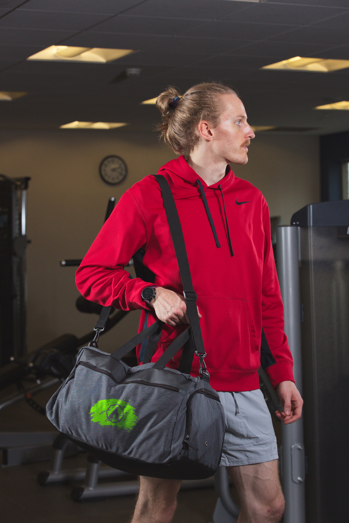 Diamondback Heathered Polycanvas Travel Duffel 9