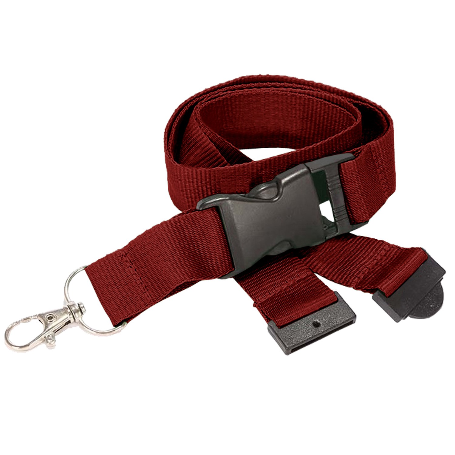 Polyester Lanyards w/ Buckle Release and Safety 25
