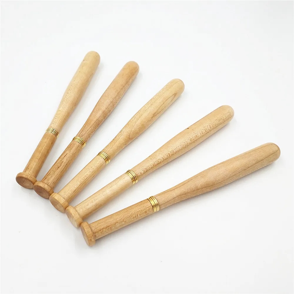 Wooden Baseball Bat Shape Ballpoint Pen 3