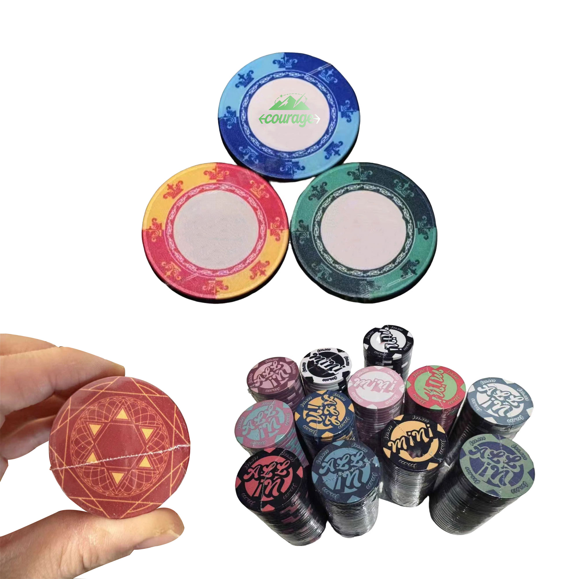 Ceramic Chip Coin 2