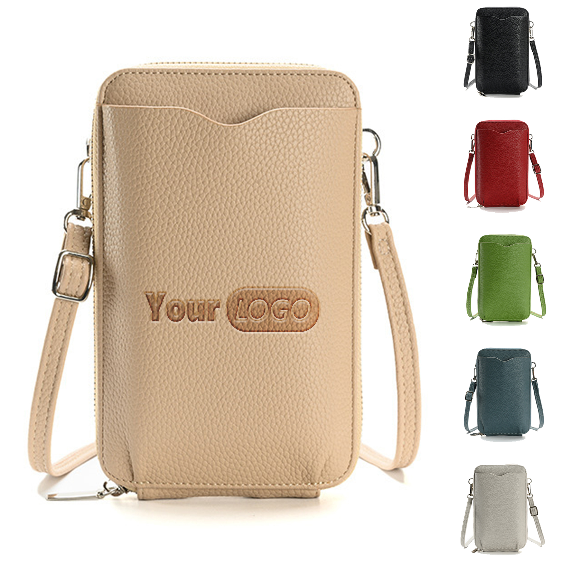 Pu Small Mobile Phone Crossbody Bag with Card Slots 9