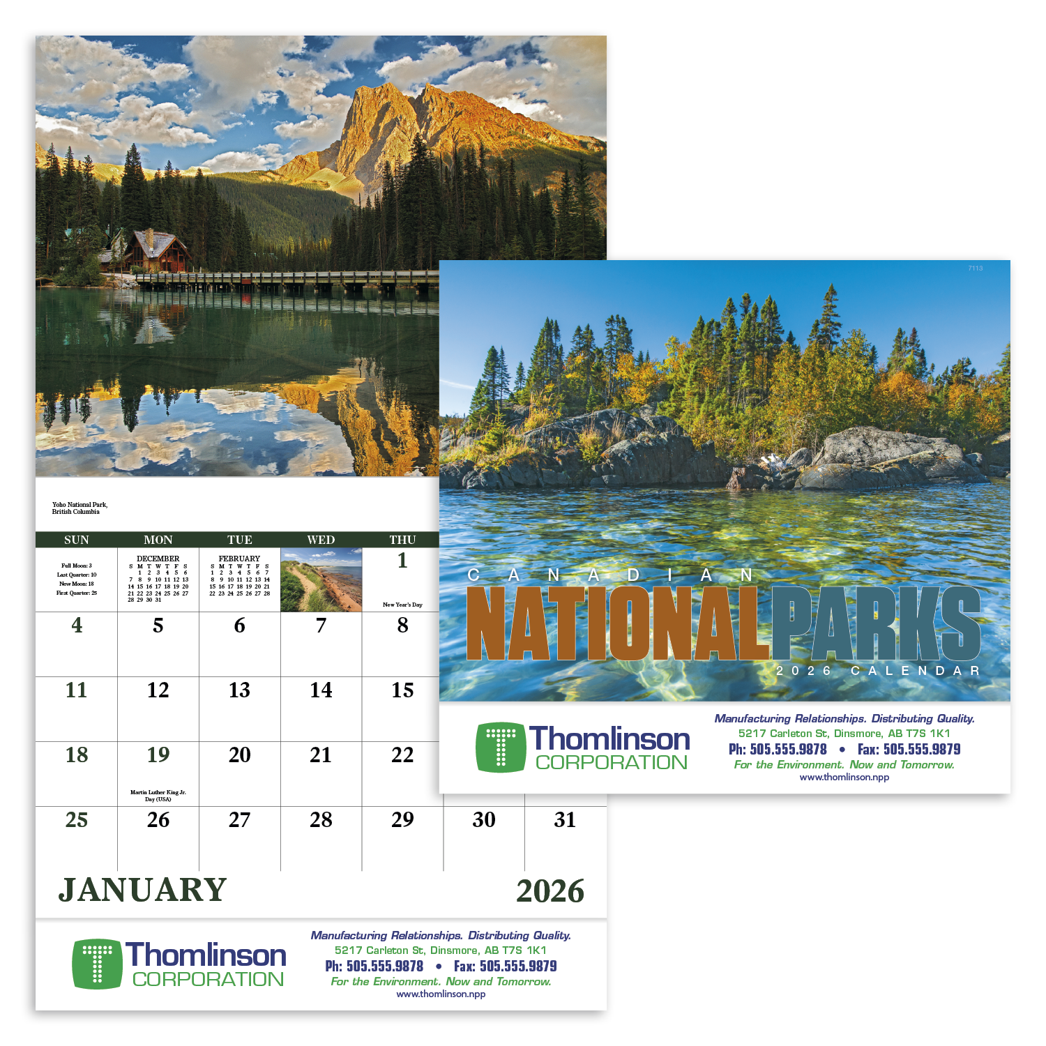 Good Value™ Canadian National Parks - Stapled Calendar 54