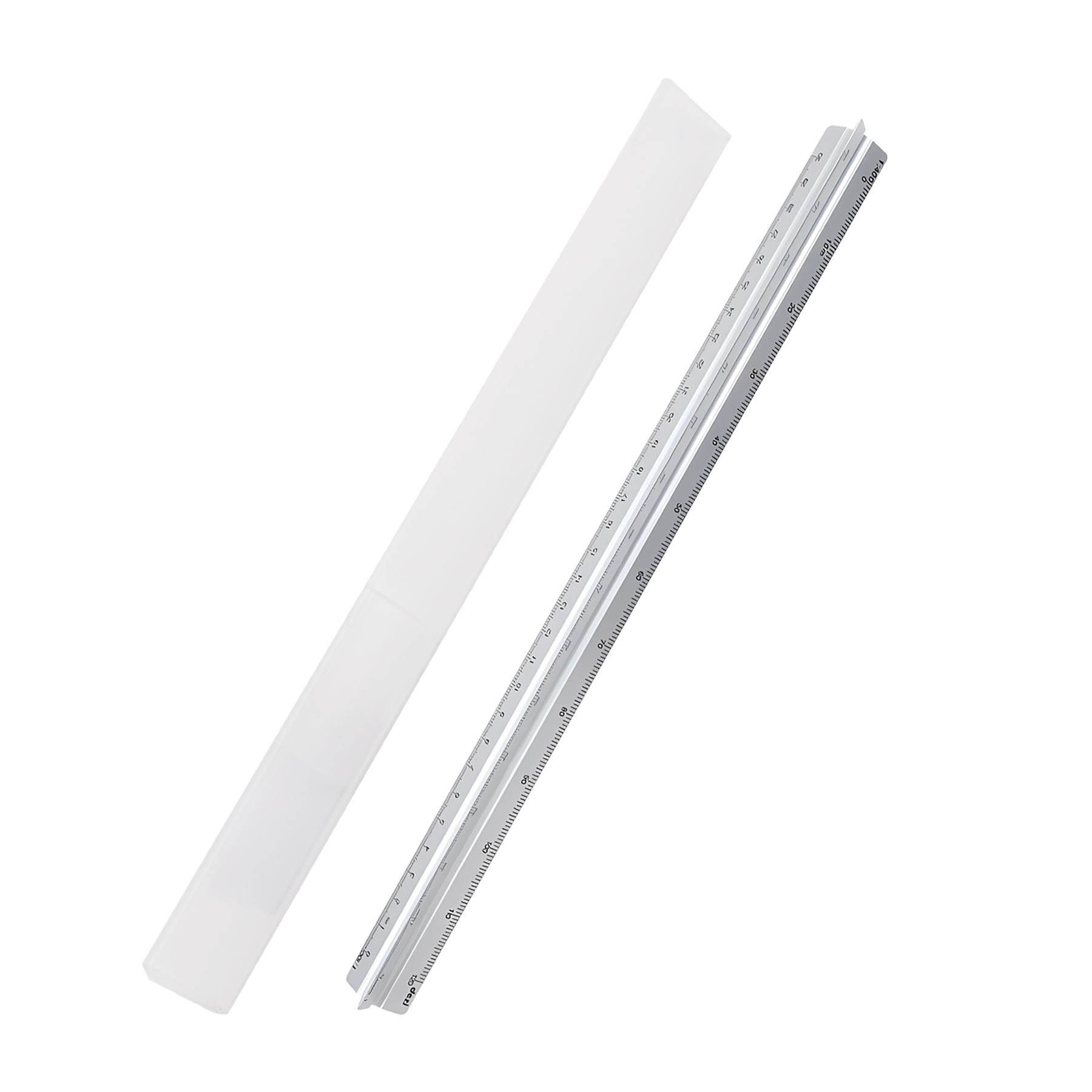 12'' Plastic Triangular Engineer Scale With PP Packing Box 4