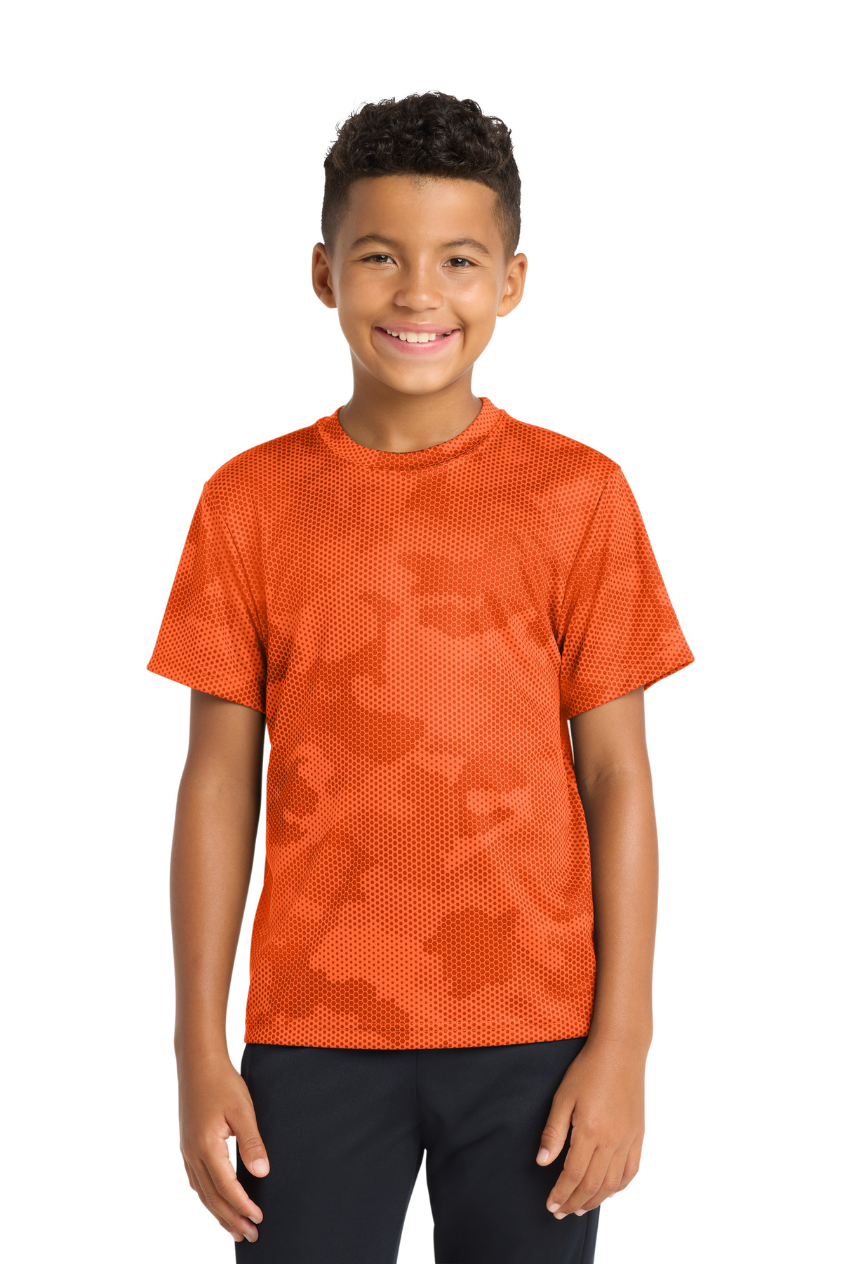 Sport-Tek Youth CamoHex Tee. YST370 2